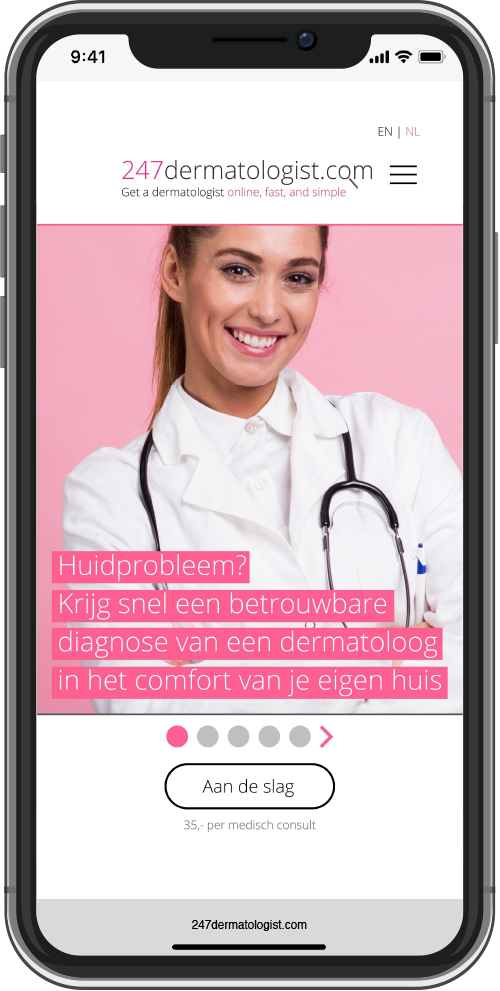 247 dermatologist mobile website